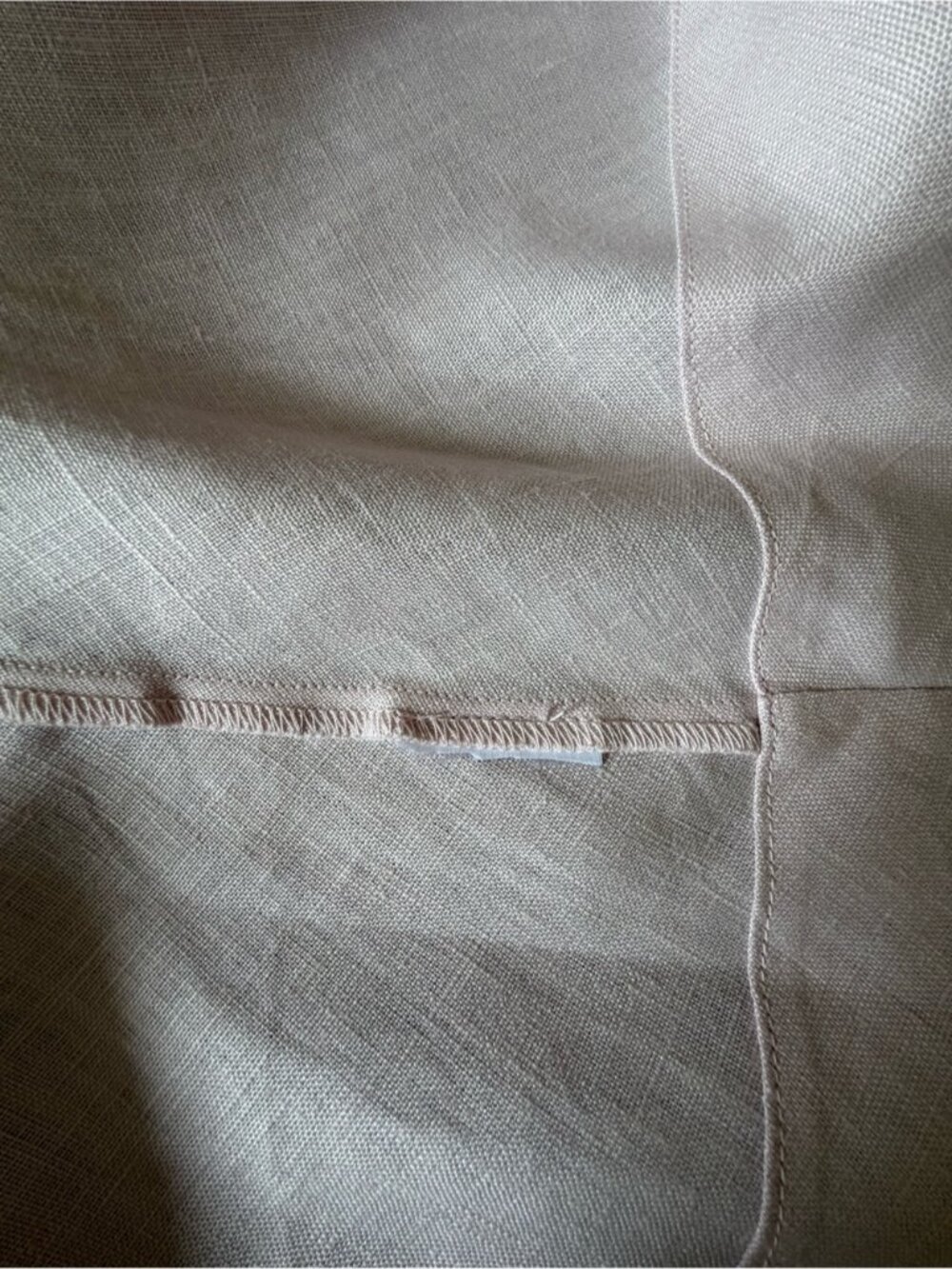 NEW Reformation Roma Midi Linen Dress Cherry Blossom Light Pink | US 0 UK 4 - Picture 14 of 15